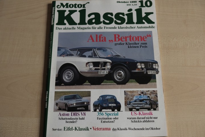 Motor Klassik 10/1989